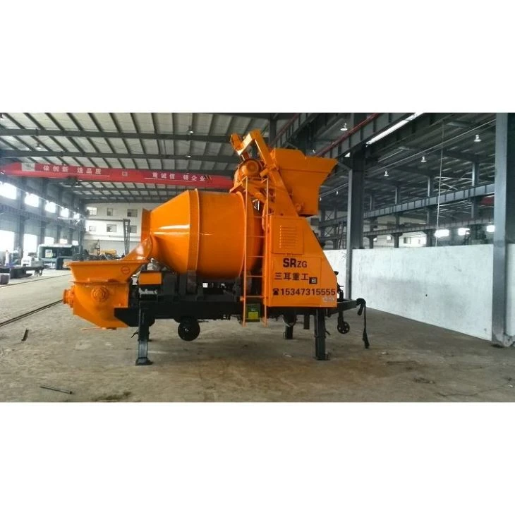 truck mounted concrete mixer pump(001)