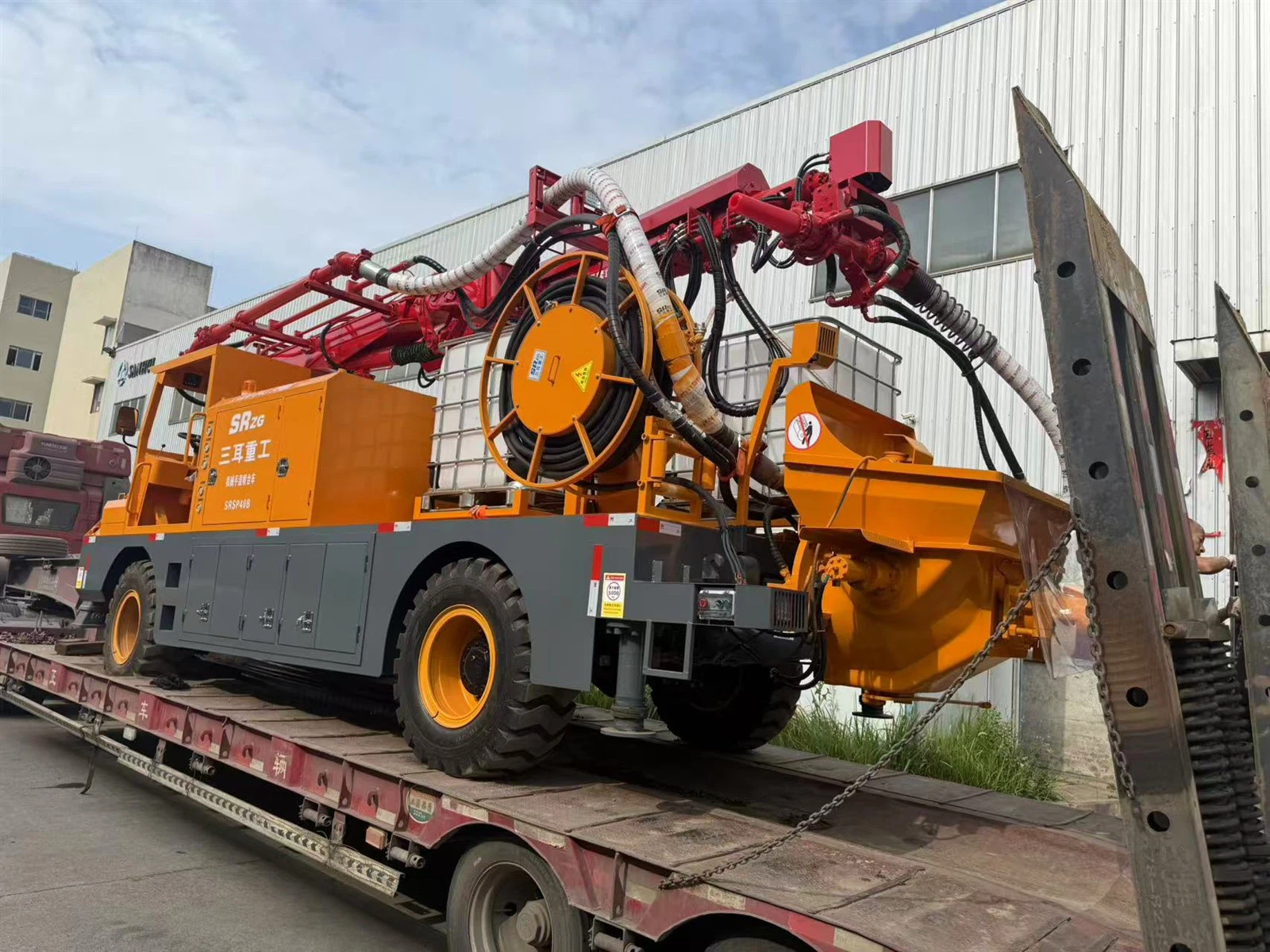 How much does it cost to transport a wet spraying machine for one thousand kilometers 1 How much does it cost to transport a wet spraying machine for one thousand kilometers 1